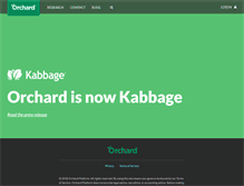 Tablet Screenshot of orchardplatform.com